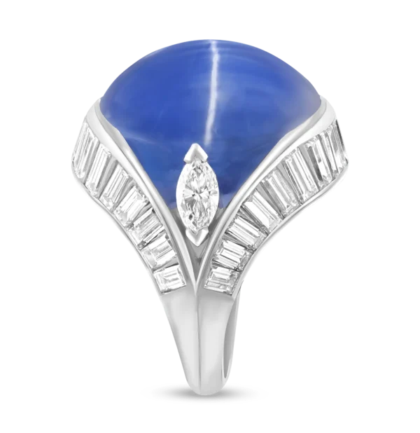 Van Cleef & Arpels Ceylon Star Sapphire Ring, 50.00 Carats