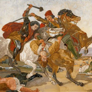 The Battle of Anghiari by Enrico Bosi