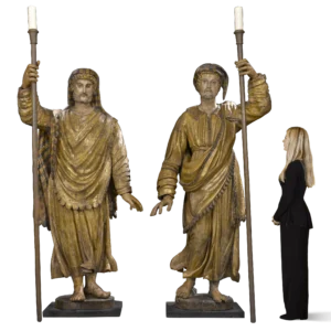 Venetian Figural Torchères, 17th Century