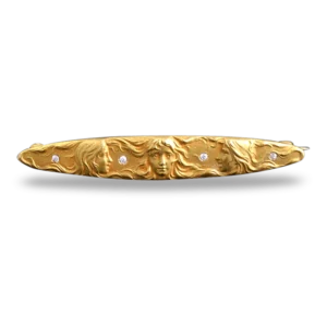 Krementz & Co. Art Nouveau Bar Pin