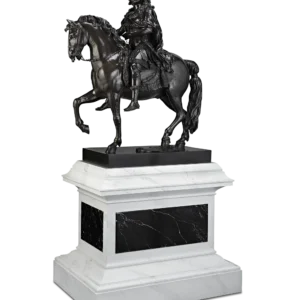 Equestrian Portrait of Louis XIV by Girardon