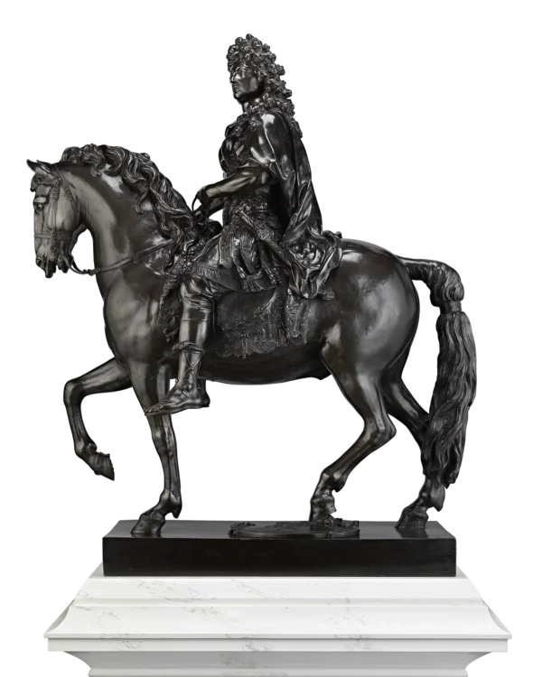 Equestrian Portrait of Louis XIV by Girardon