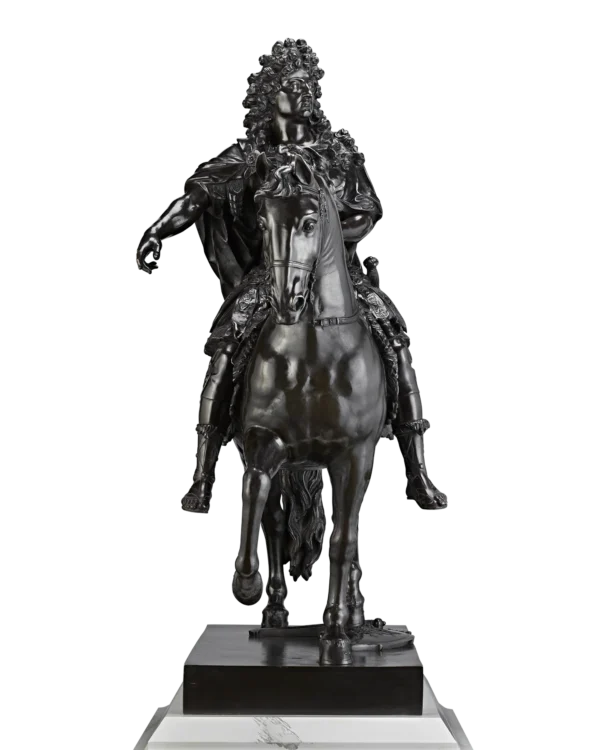 Equestrian Portrait of Louis XIV by Girardon