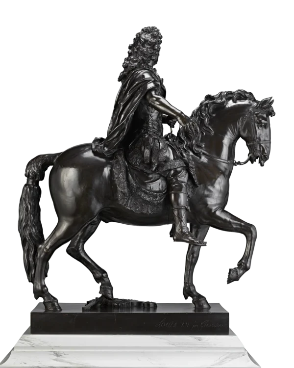Equestrian Portrait of Louis XIV by Girardon